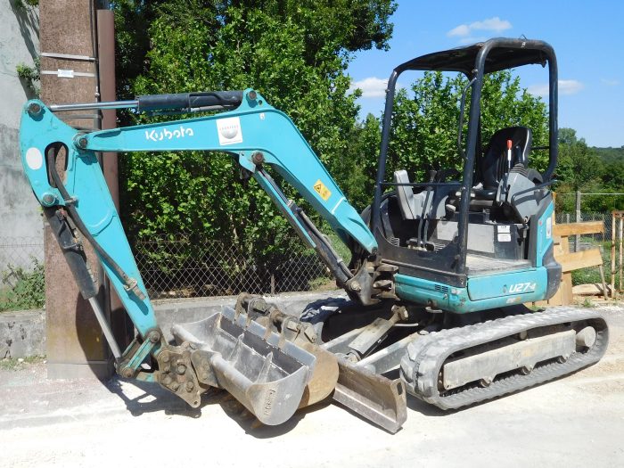 Kubota U27-4 Mini Excavator Kubota U27-4 Mini Excavator
